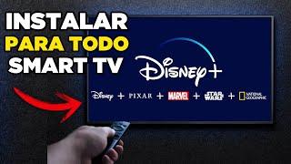 Cómo instalar Disney plus en Smart tv como ingresar Disney plus en Smart tv 2024