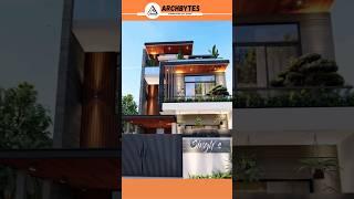 22*60 House design 3D  Archbytes #housedesign #elevation #archbytes