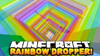 Minecraft RAINBOW DROPPER 15 Levels of Death w Preston Pete & Kenny