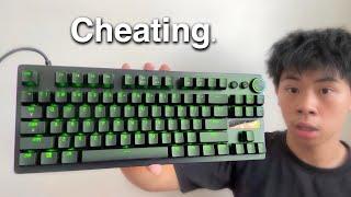 i tried Razers new CHEATING keyboard...