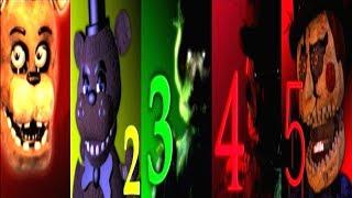 The Return To Freddys 1-5 Jumpscare Simulator *ALL JUMPSCARES*