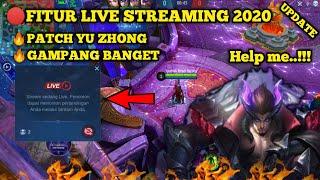 How to activate the legendary mobile live streaming feature