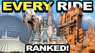 Every Ride at Walt Disney World RANKED