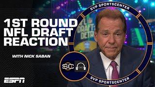 Nick Saban recaps NFL Draft Round 1 A ‘perfect storm’ led to offense-heavy selections  SC with SVP