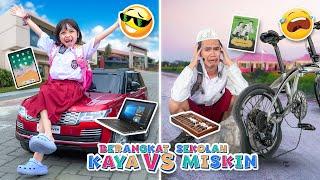 LEIKA KAYA VS TOMPEL MISKIN BERANGKAT SEKOLAH  DRAMA PARODI TOMPEL VS LEIKA SEKOLAH NAIK KUDA