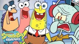SpongeBob and Patrick Turn into Anchovies  SpongeChovy Full Scene  SpongeBob