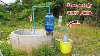 Amazing idea To Make Auto pump from deep well Pressure pump from deep well.#freeenergy#diy#pvc.