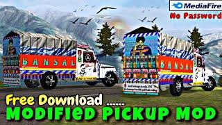 Modified Pickup Mod For Bussid Mahindra Bolero Pickup Livery  Download  Free Pickup Mod  New Mod