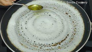 Easy Breakfast Recipe  How To Make Tasty Left Over Rice Dosa