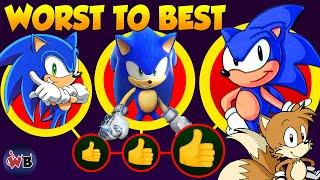 Every Sonic The Hedgehog Cartoon Ranked Worst to Best 