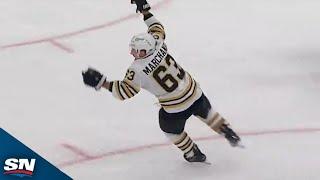 Brad Marchands Go-Ahead Snipe Caps Wild Minute Between Leafs And Bruins