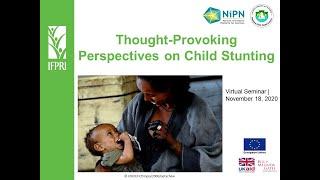 Thought-Provoking Perspectives on Stunting