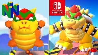 Mario Party Superstars - All Minigames Comparison Switch vs Original