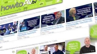 HowToAV.tv - Audio Visual training channel - Subscribe now