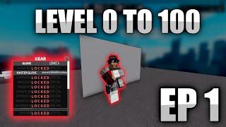 LEVEL 0 TO 100 IN PARKOUR RESETTING PROGRESS -EP.1 ROBLOX