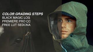 3 Easy steps to color grade Black Magic 4k Prores with Free LUT SEDONA