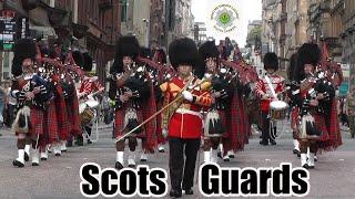 1st Battalion of The Scots Guards parade Glasgow