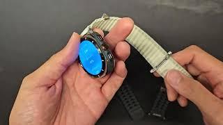 You Wont Believe How Good the White Sand Trail band & the Titanium Silver Galaxy Watch Ultra Looks