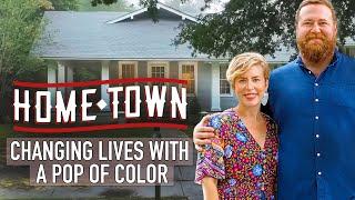 Updating Historical Home Using a POP of Color  Home Town  HGTV