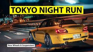 First Tokyo Night Run With My New S2000 Setup