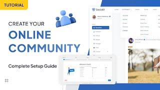 A Complete Setup Guide Steps o Create Your Online Community With SocialV  Iqonic Design