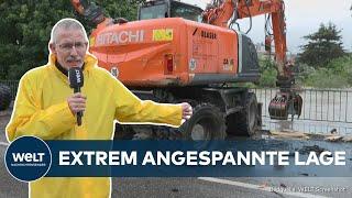 FLUT-ALARM Süddeutschland steht vor dramatischen Überschwemmungen WELT Thema