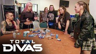 The Riott Squad teaches Ronda Rousey the blue-tongue trick Total Divas Bonus Clip Oct. 29 2019