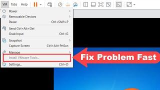 How to install VMware tools if option not Clickable Install VMware Tools on VMware Workstation Pro