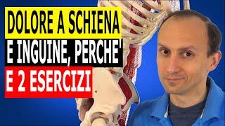 Dolore a Schiena e Inguine Perché e 2 Esercizi Efficaci Che ho Testato