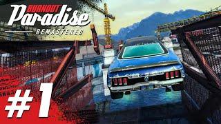 PARADISE CITY  Burnout Paradise Remastered  Full Game Stream - Part 1 1440p60