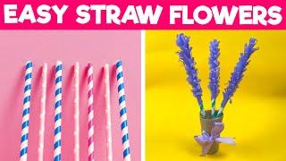 Easy Home Decor 2023 - Learn How to Make Paper Lavender Flowers in 3 Minutes