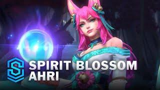 Spirit Blossom Ahri Wild Rift Skin Spotlight