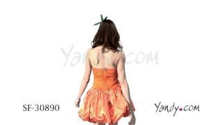 Sexy Pumpkin Dress Costume SF 30890