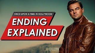 Once Upon A Time In Hollywood Ending Explained Breakdown & Real Life VS The Movie  SPOILER REVIEW