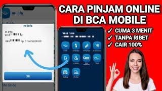 Cara Pinjam Uang Di BCA Mobile Banking  Pinjam Uang Di Bank BCA Terbaru 2024