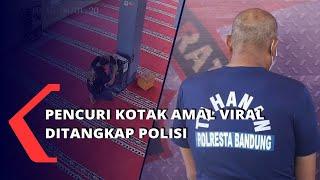 Pencuri Kotak Amal Viral Ditangkap Polisi