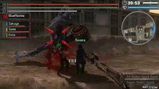 God Eater Resurrection Vita Gameplay