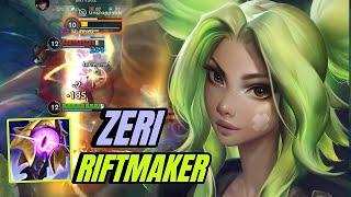 Wild Rift Zeri Riftmmaker is So OP in Patch 5.1a  Pro Builds