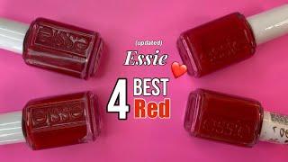 4 BEST ESSIE RED NAIL POLISH  UPDATED