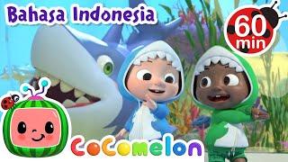 Baby Shark di Kapal Selam  CoComelon Bahasa Indonesia - Lagu Anak Anak  Nursery Rhymes