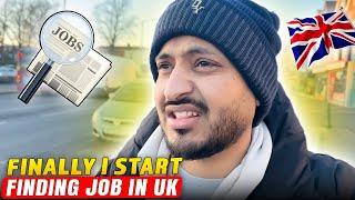 Finally I start finding job in Uk   Sardi bee bahoot ziada ho gaye hai 