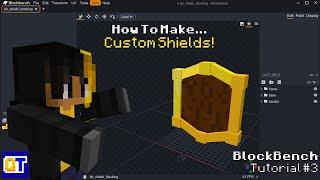 Blockbench Tutorial  How to Make Custom Shields  MannyQUESO