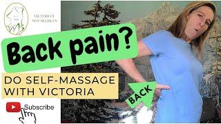 MASSAGE THE BACK