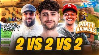 XXL 2 VS 2 VS 2 CHALLENGE MIT EDIZ WILLY MERT SEYN & DANNY UM GIFTSUBS