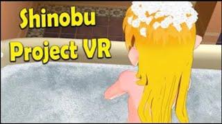 BATHING A LOLI IN VIRTUAL REALITY..  Shinobu Project VR V0.5