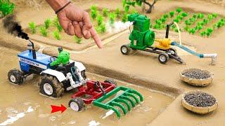 Diy mini motor water pump science project  mininhand pump  diy tractor  @FunWorldSociety