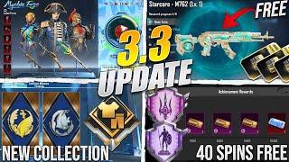  3.3 UPDATE FREE 540UC ULTIMATE SPIN VOUCHERS  NEW COLLECTION REWARDS NEW MYTHIC FORGE.