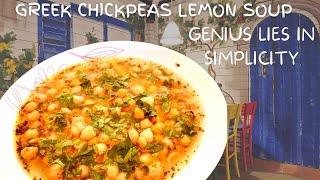 Greek Chickpea Soup   Easy & Healthy BLUE ZONES Inspired Recipe