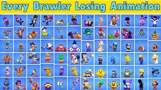 Every Brawler’s Losing Animation  Brawl Stars
