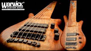 Warwick Custom Shop Masterbuilt -  Thumb NT 7-String - Swirly Bubinga Body #18-3802